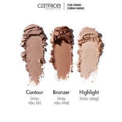 Bảng Tạo Khối Catrice 3 Steps To Contour Palette 7.5g #010 Allrounder