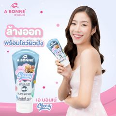 Muối Sữa Tẩy Tế Bào Chết A Bonne' Cheesy Healthy Glow Thousand Milk Body Scrub Hương Trà Sữa 150gr