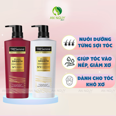 Bộ Gội Xả TRESemmé Keratin Smooth KeratinBond+ Dưỡng Tóc Suôn Mượt
