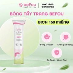 Bông Tẩy Trang Befou 100% Cotton Mềm Mại