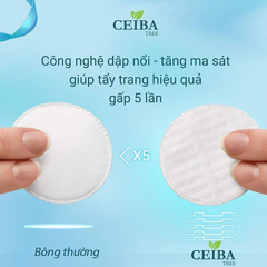 Bông Tẩy Trang Ceiba Tree 100% Cotton