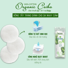 Bông Tẩy Trang Ceiba Tree 100% Cotton