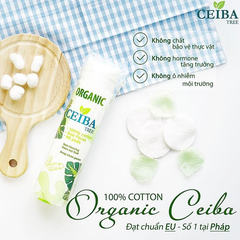 Bông Tẩy Trang Ceiba Tree 100% Cotton