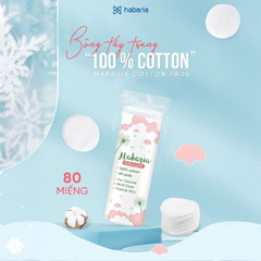 Bông Tẩy Trang Habaria Cotton Pads