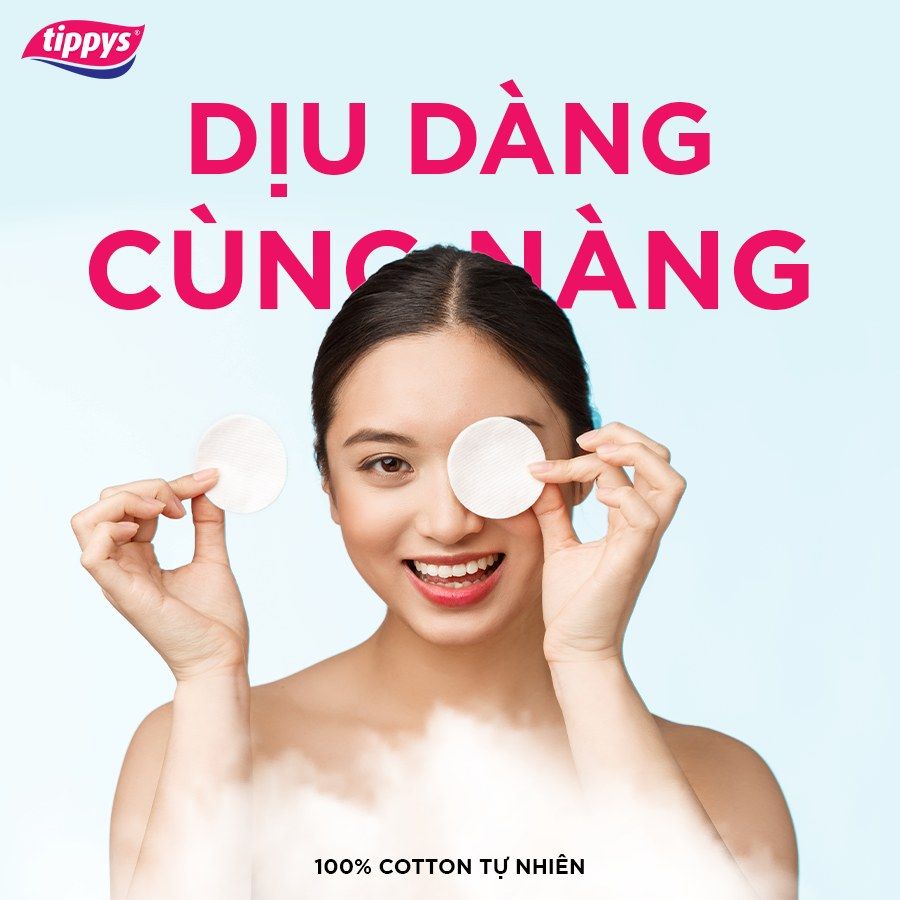 Bông Tẩy Trang Tippys Make Up Pads