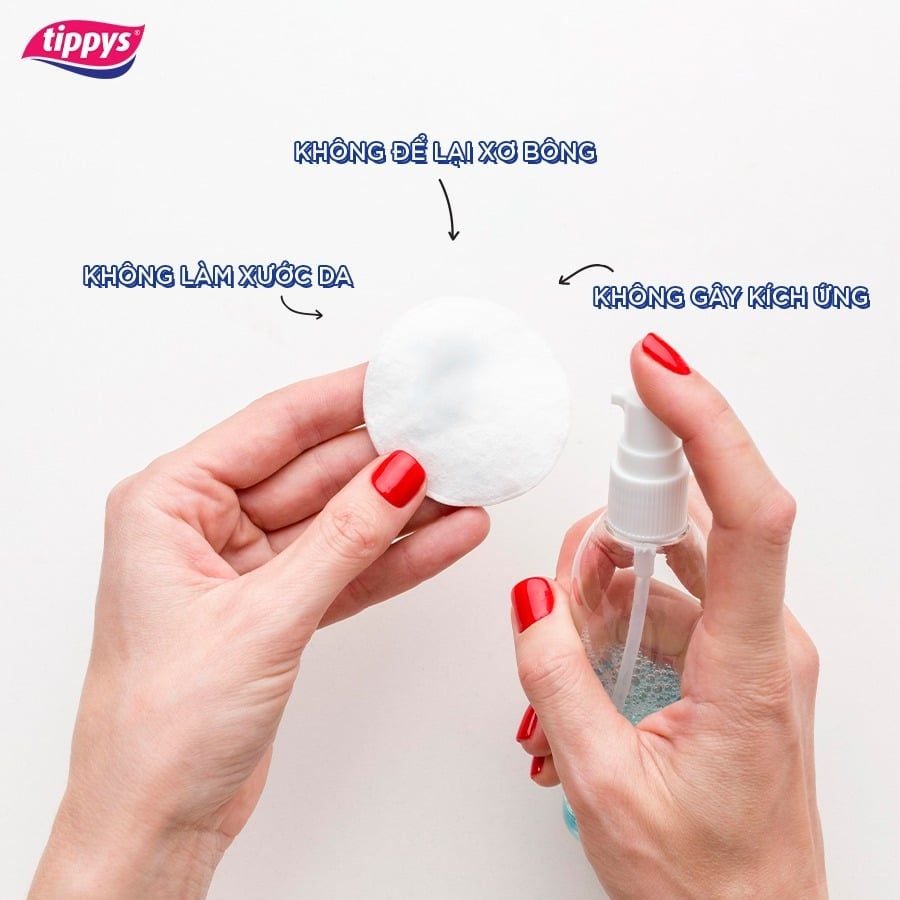 Bông Tẩy Trang Tippys Make Up Pads