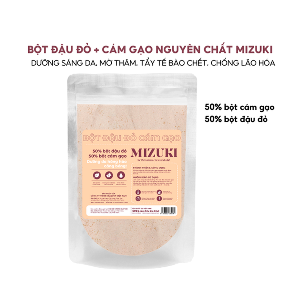 Bột Dưỡng Da Mizuki 100g