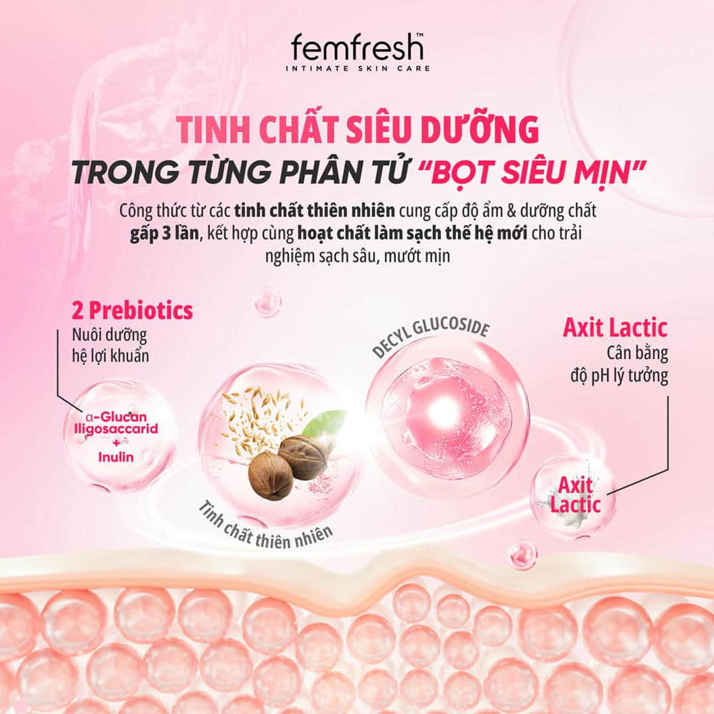Bọt Vệ Sinh Phụ Nữ Femfresh Foam Wash 150ml