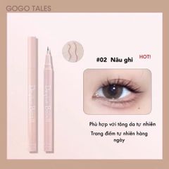 Bút Kẻ Bọng Mắt GOGO TALES Spirit Eye Three - Dimensional Lying Silkworm Eyeliner 0.55ml