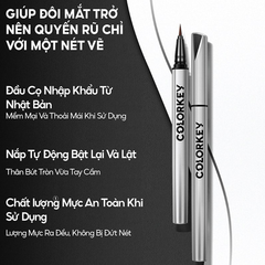 Bút Kẻ Mắt Colorkey Floating Color Liquid Eyeliner 0.5g