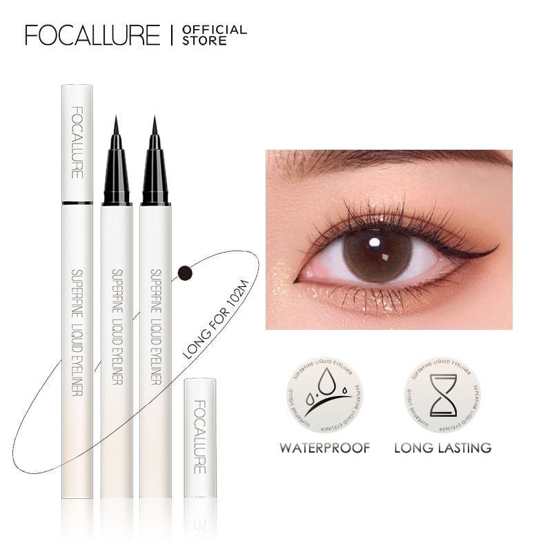 Bút Kẻ Mắt Nước Siêu Mảnh Focallure Superfine Liquid Eyeliner 0.5ml