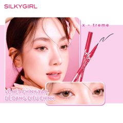 (Date: 11/2025) Bút Kẻ Mắt Silkygirl X-Treme Sharp Brush Liner 0.5ml