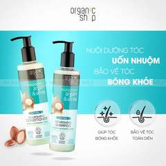 Bộ Gội & Xả Organic Shop 280ml x 2