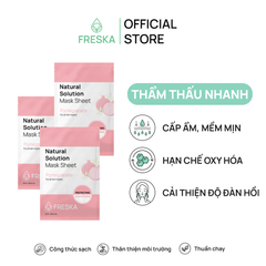 Mặt Nạ Dưỡng Da Freska Natural Solution Mask Sheet 25ml