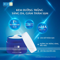 Kem Dưỡng Trắng Hada Labo Perfect White Tranexamic Acid Cream 50gr