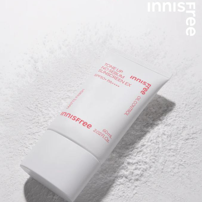 Kem Chống Nắng Innisfree Tone Up No Sebum Sunscreen EX Nâng Tone Kiềm Dầu