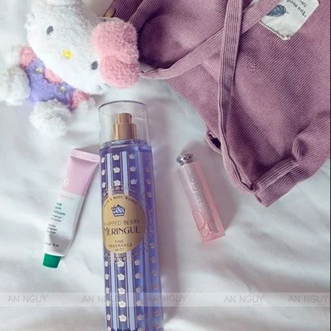 [Date 06/12/2024] Xịt Thơm Bath & Body Works Whipped Berry Meringue Fine Fragrance Mist Hương Thơm Nữ Tính 236ml