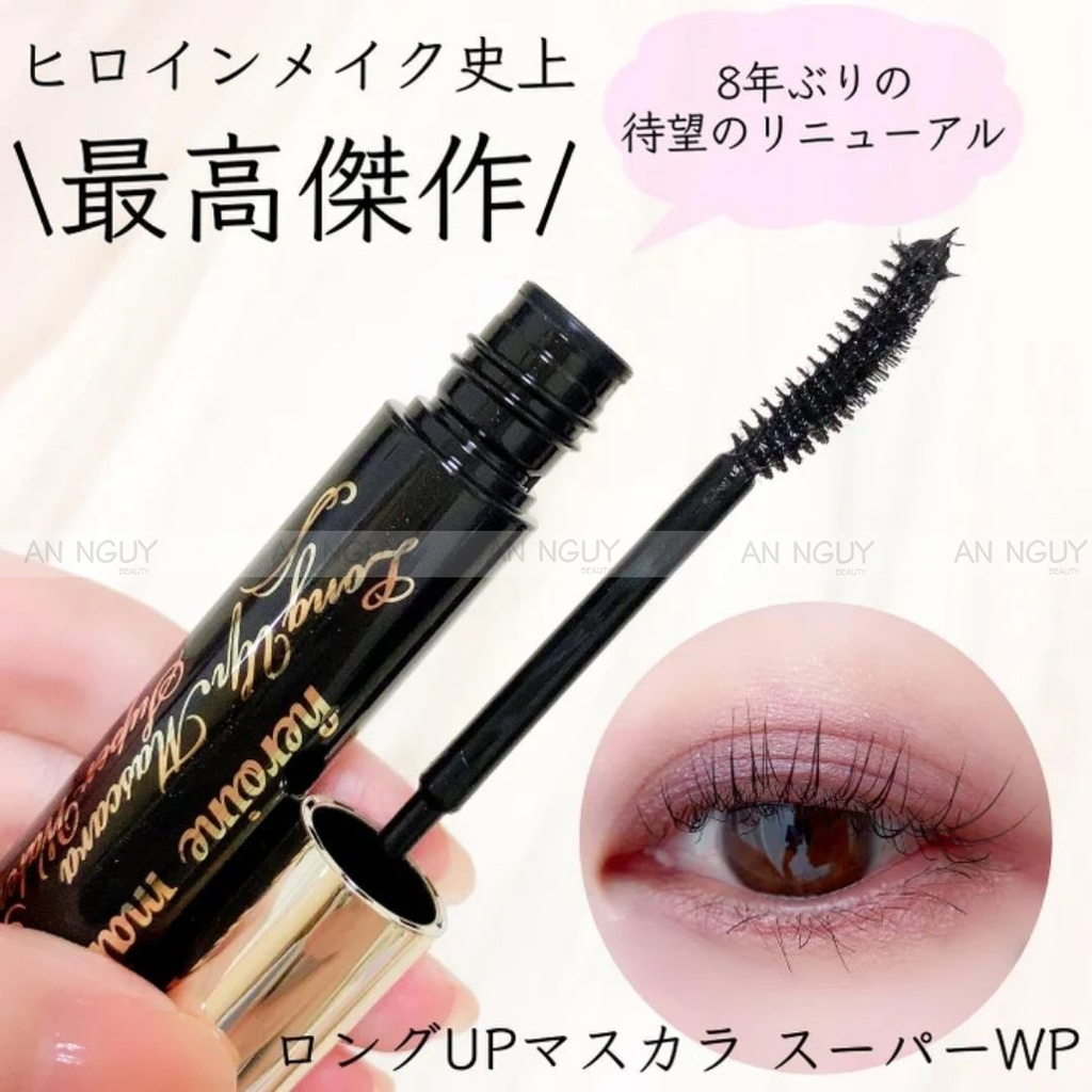 Chuốt Mi Kissme Heroine Make Long Up Mascara Super Làm Dài Và Cong Mi Tối Đa Màu Đen 6gr