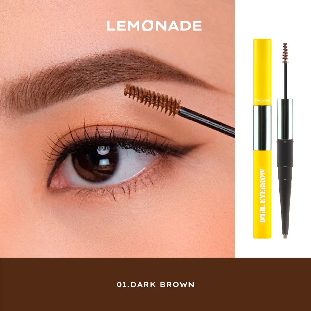 Chì Kẻ Mày 2 Đầu Lemonade Want It Got It Dual Eyebrow (Mẫu Mới)