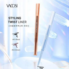 Chì Vặn Kẻ Mắt Dạng Gel Vacosi Natural Studio Styling Twist Liner 0.1g