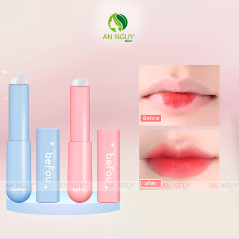 Cọ Tán Son Môi Befou Dạng Thạch Nhiều Màu