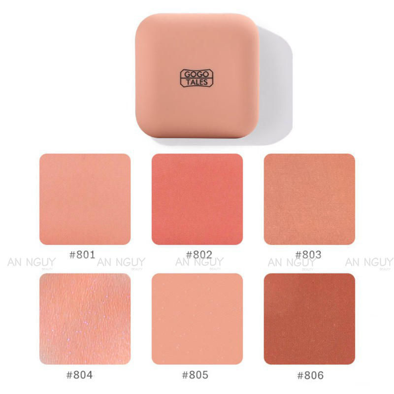 Phấn Má Hồng Gogo Tales Crafted Elegance Blush 5gr