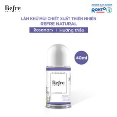 Lăn Khử Mùi Refre Natural Deodorant Natural 40ml