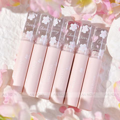 Son Kem Lì Hold Live Flower Sakura Velvet Matte Lip Glaze 3gr