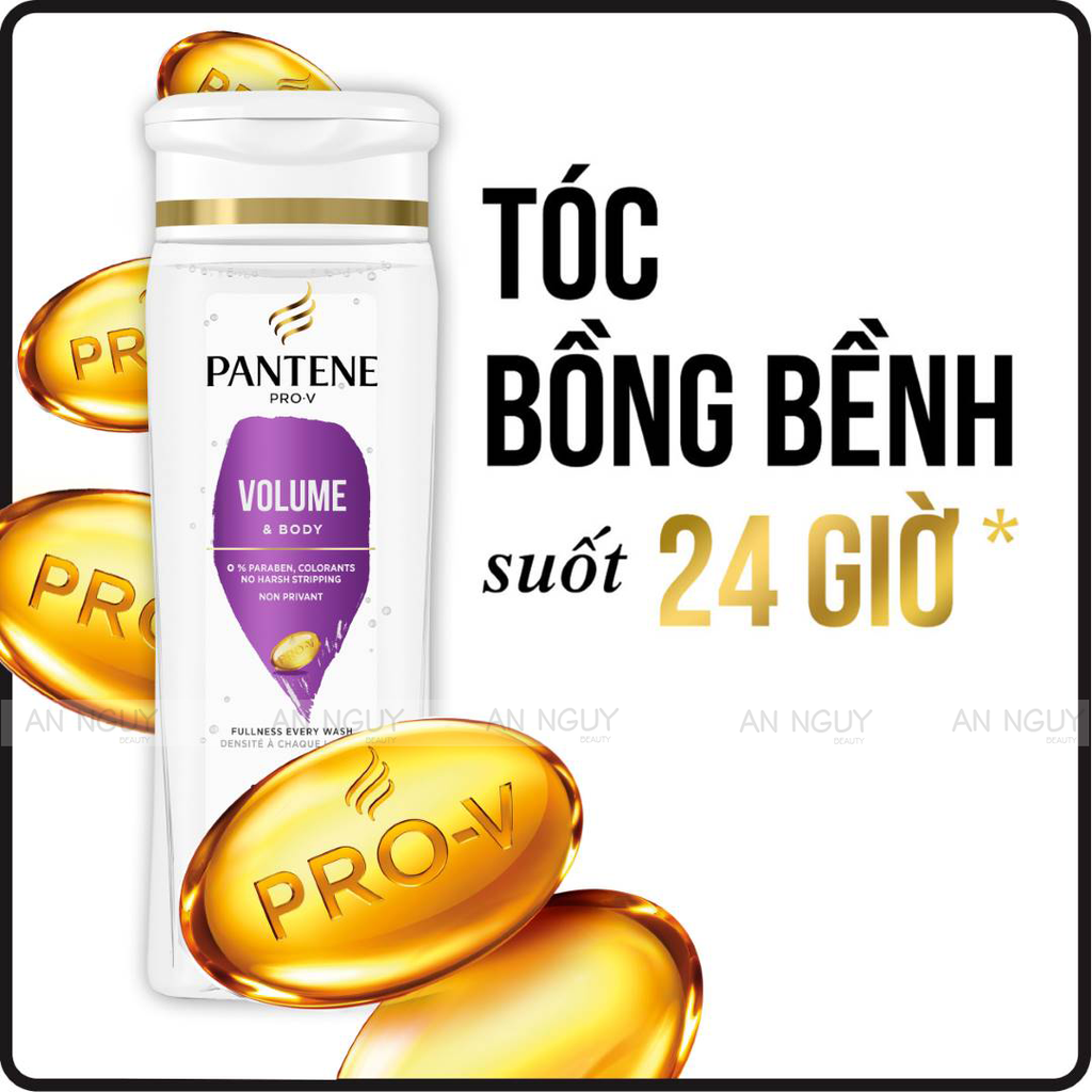 Dầu Gội Pantene PRO-V Sheer Volume & Body 355ml (Hàng Mỹ Nhập Khẩu)