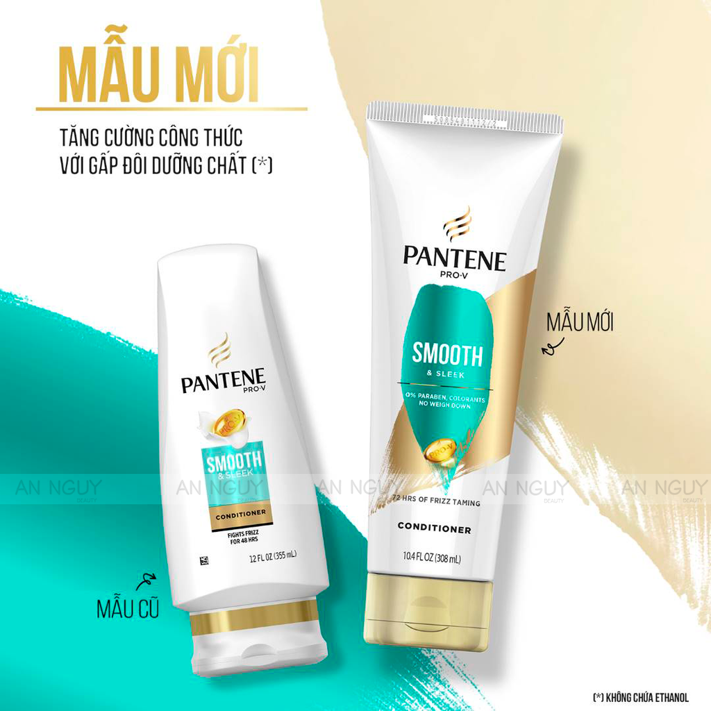 Dầu Xả Pantene PRO-V Moisture Renewal Conditioner 308ml (Hàng Mỹ Nhập Khẩu)