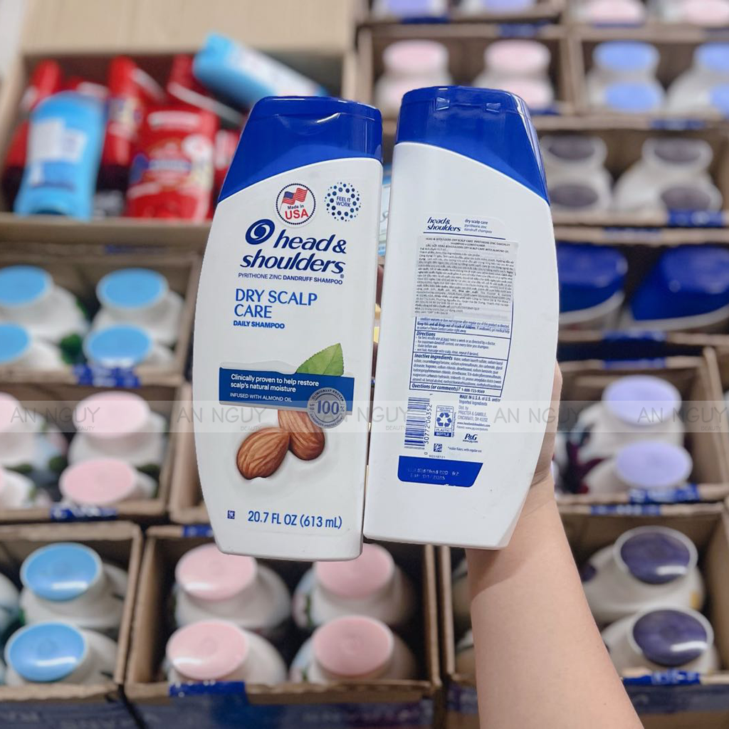 Dầu Gội Head & Shoulders Dry Scalp Care Daily Shampoo 613ml