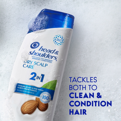 Dầu Gội Và Xả Head & Shoulders 2in1 Dry Scalp Care Daily Shampoo + Conditioner
