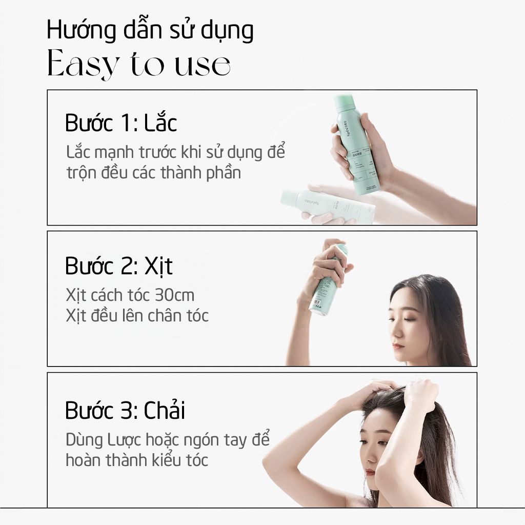 Dầu Gội Khô Spes Dry Shampoo