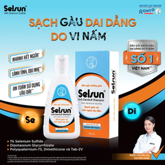 Dầu Gội Selsun Anti-Dandruff Shampoo Chống Gàu Ngứa, Nấm Da Đầu
