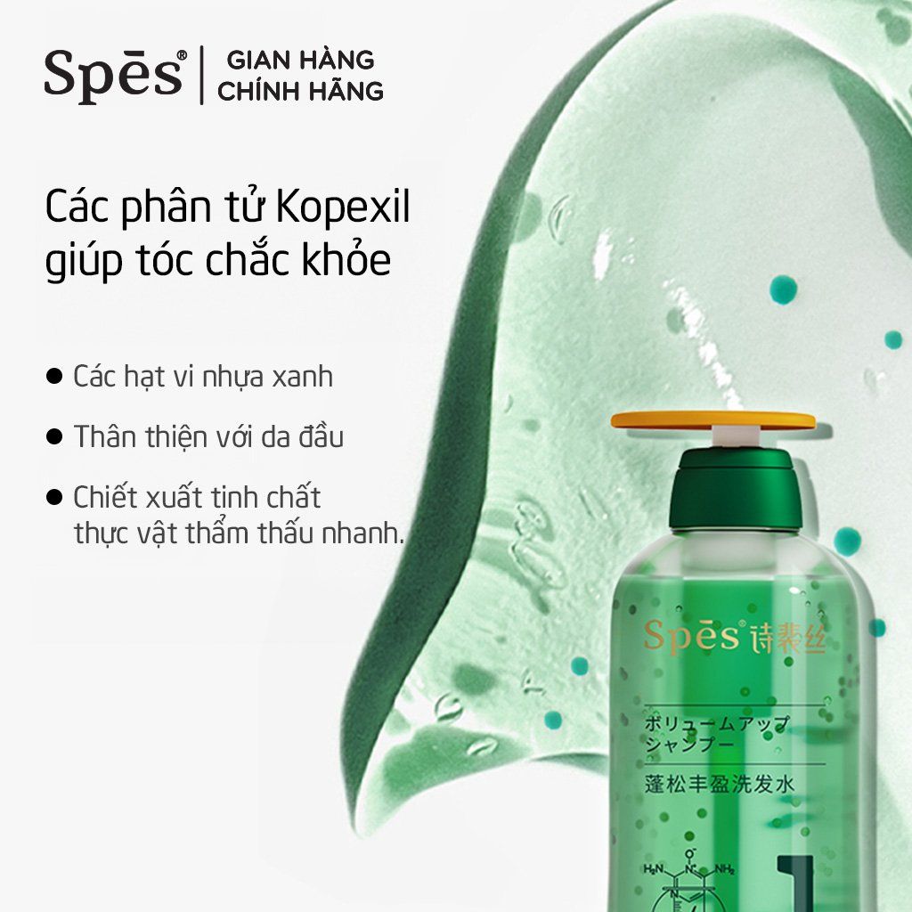 Dầu Gội Spes Shampoo Làm Sạch Tóc Và Da Đầu