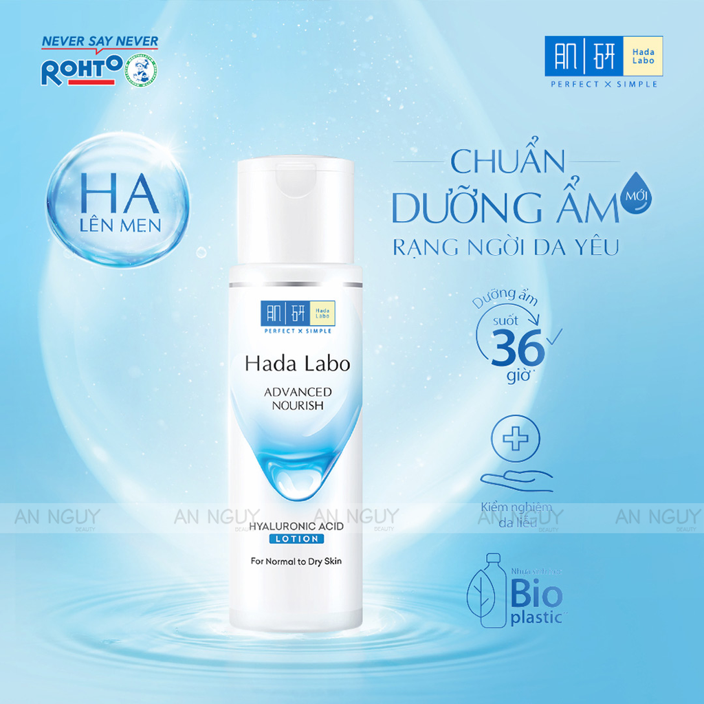 Dung Dịch Hada Labo Advanced Nourish Hyaluron Lotion Dry Skin Dưỡng Ẩm Tối Ưu Da Thường, Khô