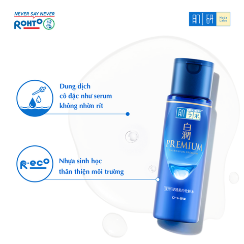 Dung Dịch Hada Labo Shirojyun Premium Lotion Dưỡng Trắng, Cải Thiện Thâm Nám 170ml