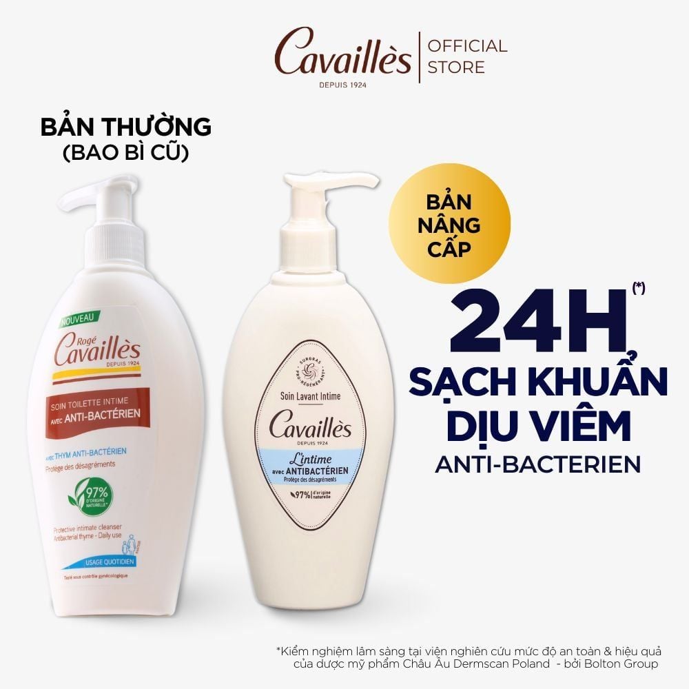Dung Dịch Vệ Sinh Cavaillès L'intime 250ml (Bản Nâng Cấp)
