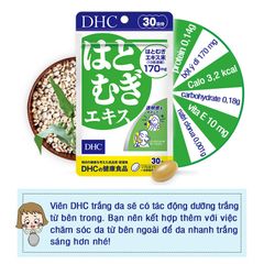 Viên Uống COIX DHC Trắng Da 30 Ngày