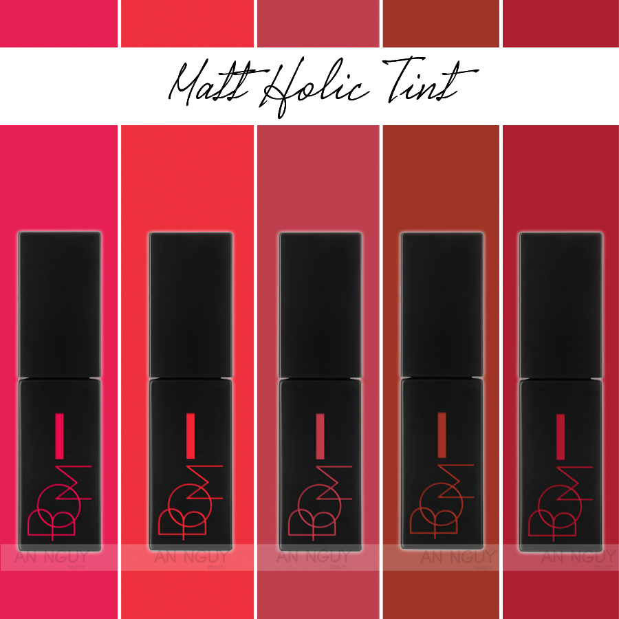 Son Kem Lì BOM Matt Holic Tint 8.5gr