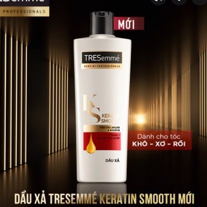 Dầu Xả TREsemmé Keratin Smooth Vào Nếp Suôn Mượt 170gr