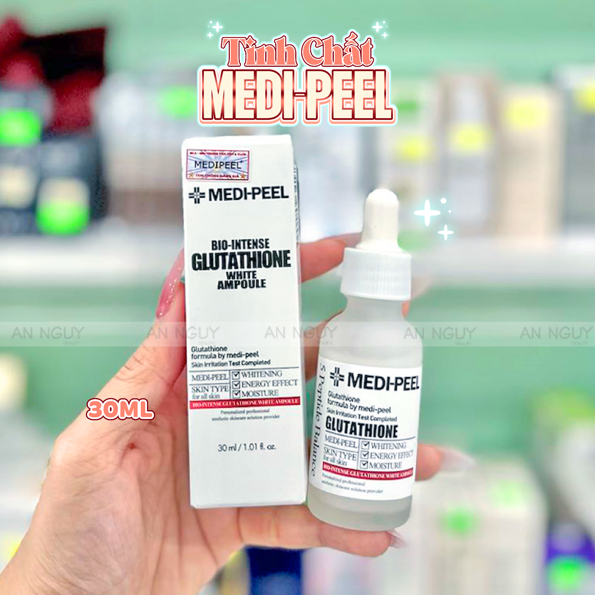 Tinh Chất Medi-Peel Glutathione White Ampoule Dưỡng Trắng Da 30mlTinh Chất  Medi-Peel Glutathione White Ampoule Dưỡng Trắng Da 30ml – annguy.beauty