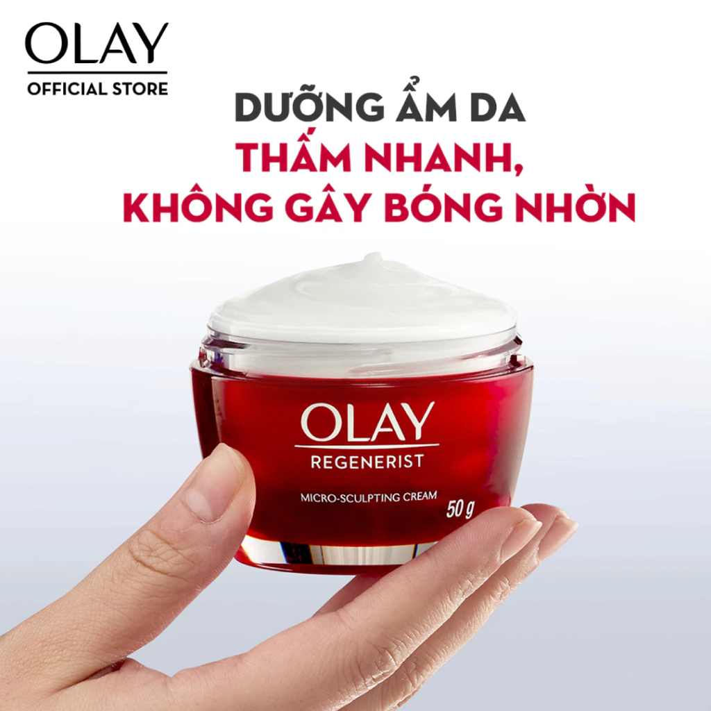 Kem Dưỡng Da Olay Regenerist Dưỡng Ẩm, Ngăn Ngừa Lão Hóa Da 50gr (Hàng Nhập Khẩu)