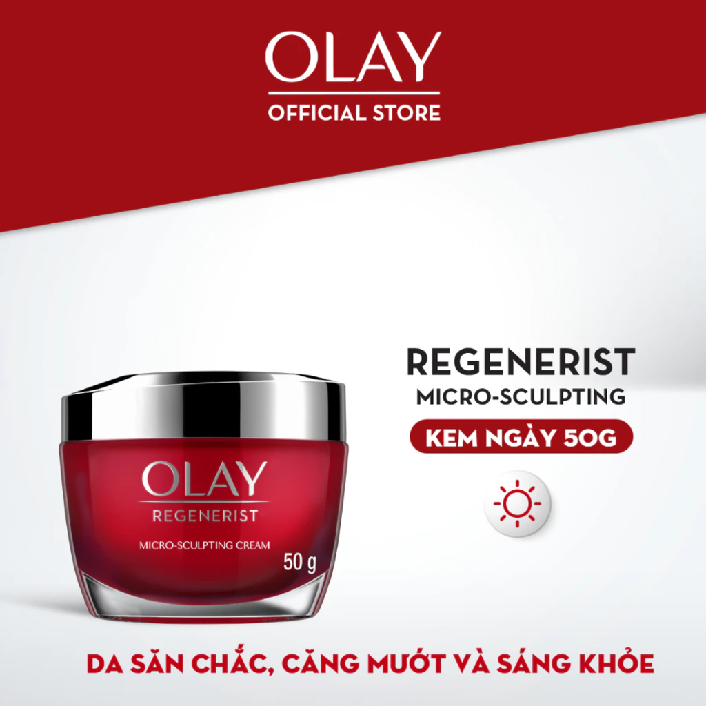 Kem Dưỡng Da Olay Regenerist Dưỡng Ẩm, Ngăn Ngừa Lão Hóa Da 50gr (Hàng Nhập Khẩu)