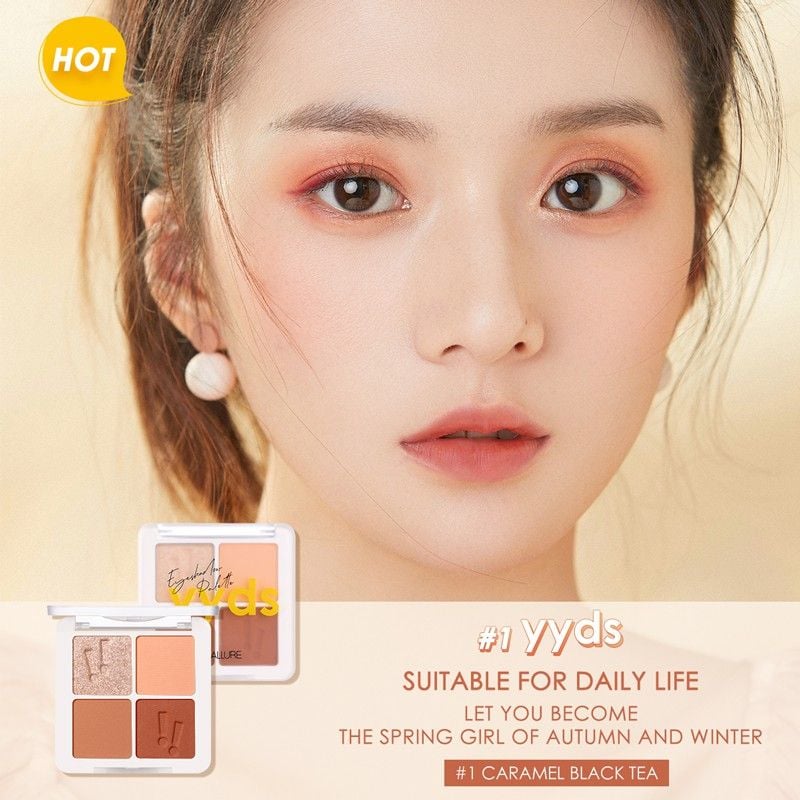 Bảng Phấn Mắt 4 Ô Focallure Eyeshadow Palette FA177 5gr