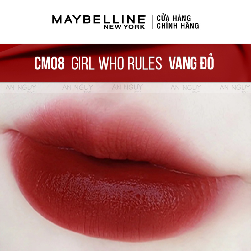 Son Kem Mịn Lì Như Nhung Cushion Mattes Maybelline New York 6.4ml