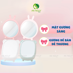 Gương Trang Điểm Để Bàn Dễ Thương
