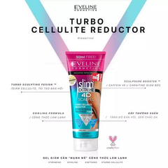 Gel Bôi Eveline Slim Extreme 4D Scalpel Turbo Cellulite Reductor Làm Săn Chắc Da 250ml