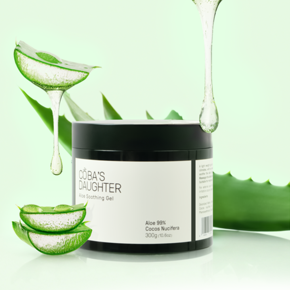 Gel Dưỡng Da Body CoBa's Daughter Aloe Soothing Gel Hương Dừa 300g
