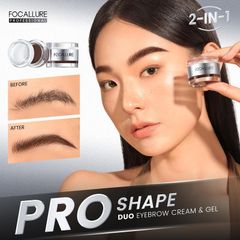 Gel Kẻ Mày Focallure Brows Gel Cream 2.5g - FA23